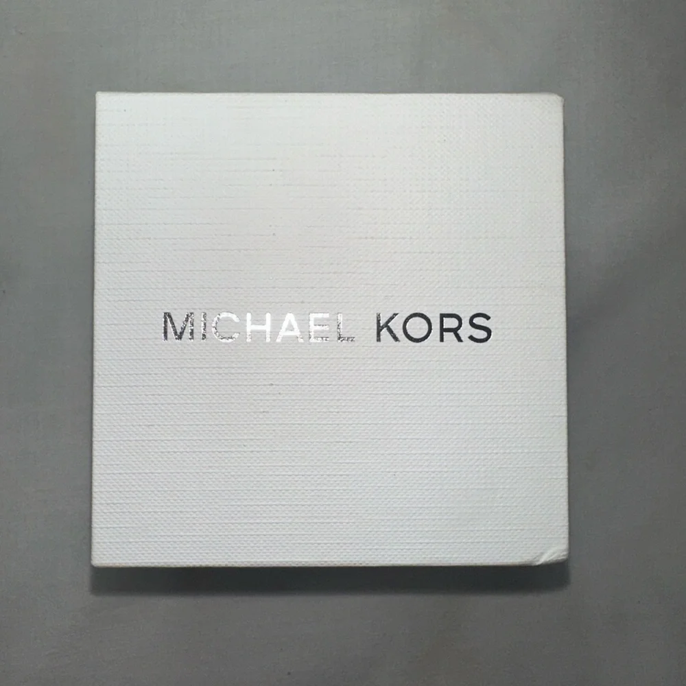 Michael Kors Pyper Three Hand Gold Tone Bracelet Watch White 38mm MK4666